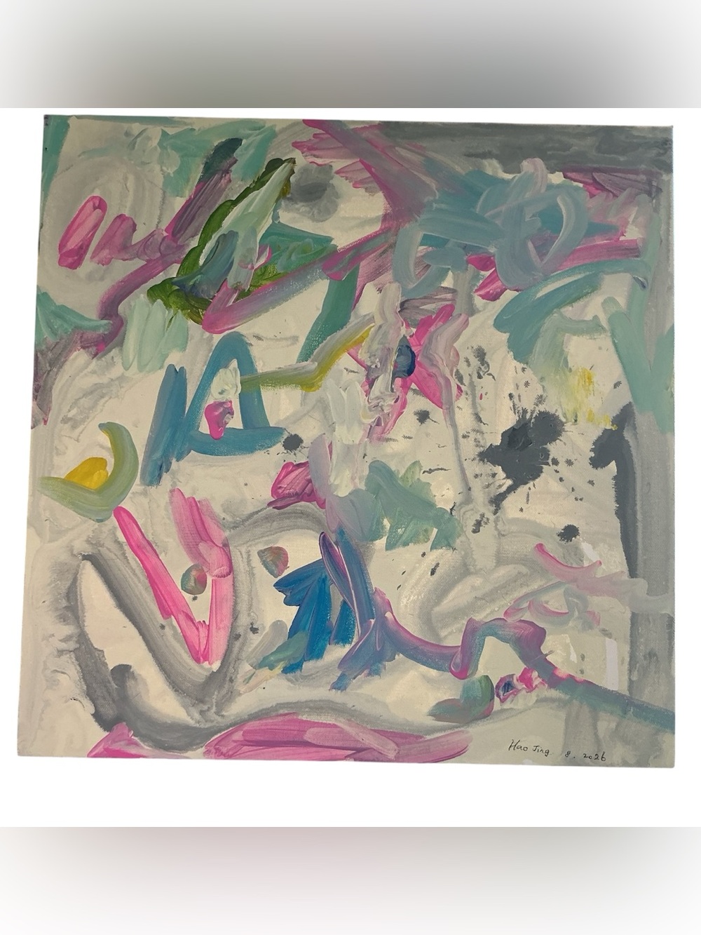 Abstract Original Painting By Hao Jing